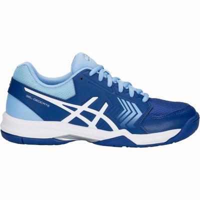 Női Asics Gel-dedicate 5 Teniszcipő AS1579684 Kék/Fehér